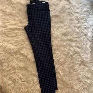 Banana republic ladies plaid trouser!